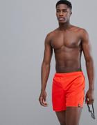 Adidas Swim Shorts In Red Cv5191 - Red