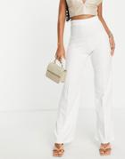 I Saw It First Wide Leg Pants In White