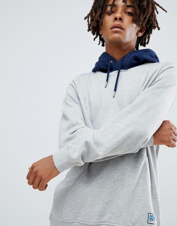 Helly Hansen Heritage Hoodie In Gray - Gray