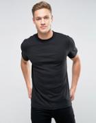 Jack & Jones Premium Slim High Neck T-shirt - Black