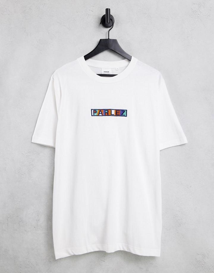 Parlez Samson Embroidered T-shirt In White