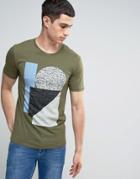 Only & Sons T-shirt With Graphic Print - Green