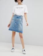 Hugo 90's Denim Mini Skirt - Blue