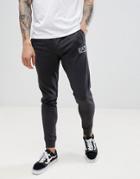 Ea7 Slim Fit Small Logo Sweat Joggers In Gray - Gray