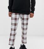 Reclaimed Vintage Checked Casual Pants-multi
