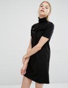 Cheap Monday Funnel Neck D -ring Dress - Black