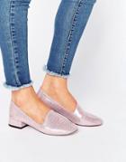 Asos Mantana Slipper Flat Shoes - Pink