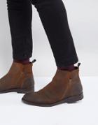 Aldo Gerone Suede Zip Boots - Brown