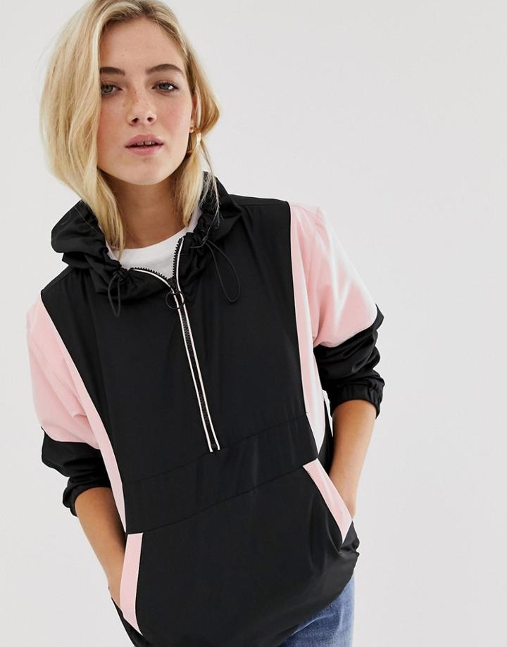Only Color Block Anorak - Multi