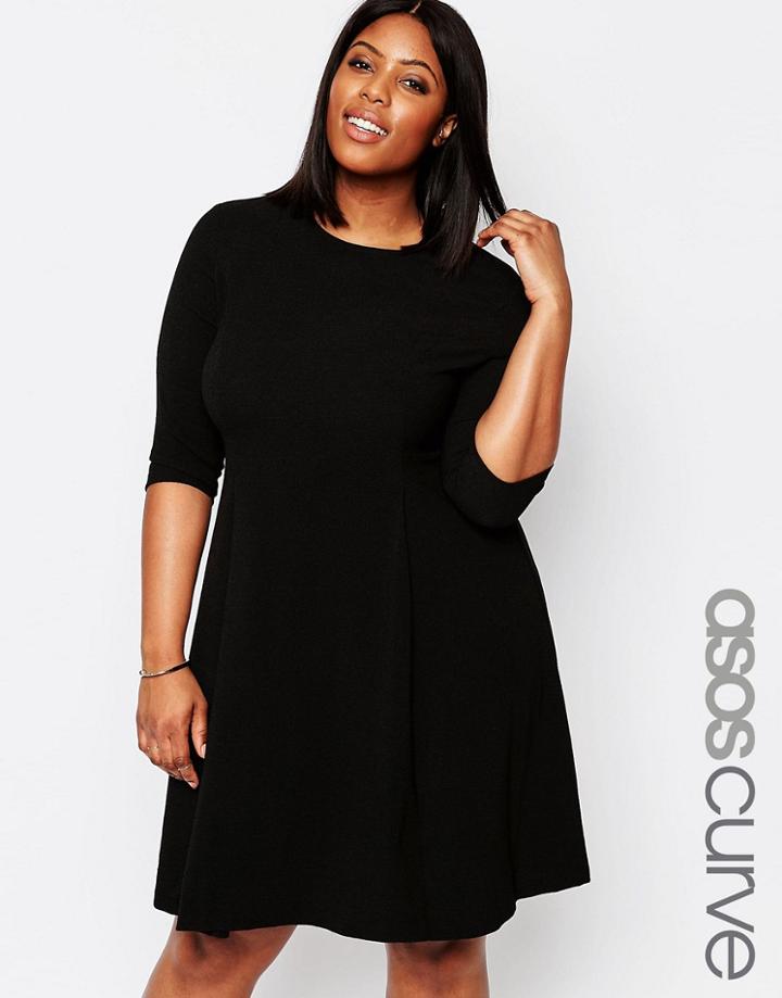 Koko Plus Shift Dress - Black