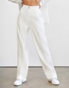4th & Reckless Tailored Pants In Cream-white