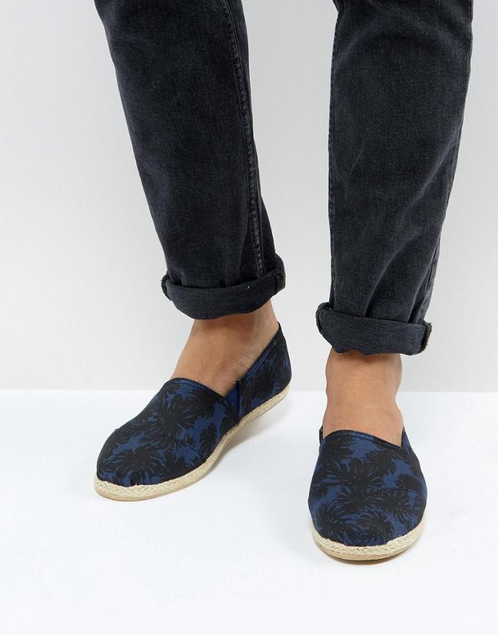 Jack & Jones Printed Espadrilles - Navy