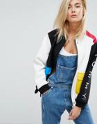 Tommy Jeans Color Block Bomber - Navy