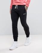 Friend Or Faux Heap Slim Fit Joggers - Black