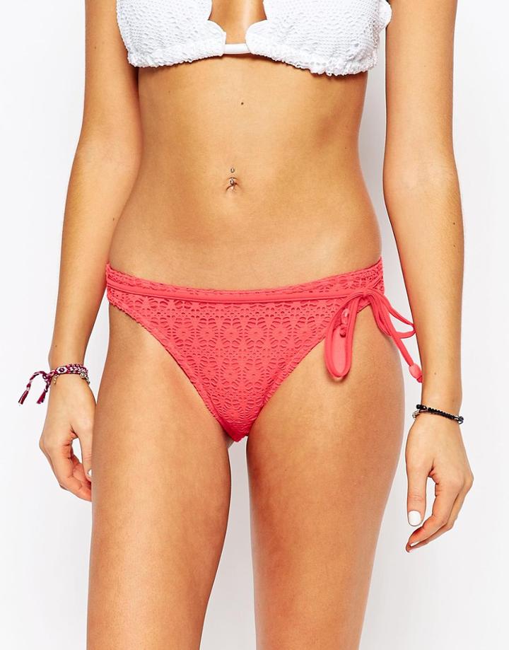 Freya Spirit Classic Bikini Bottom - Coral