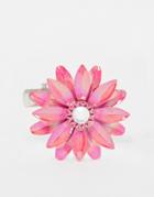 Asos Pretty Floral Brooch - Pink