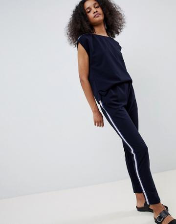 Mbym Relaxed Jumpsuit - Navy
