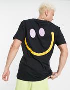 Crooked Tongues Smile T-shirt In Black