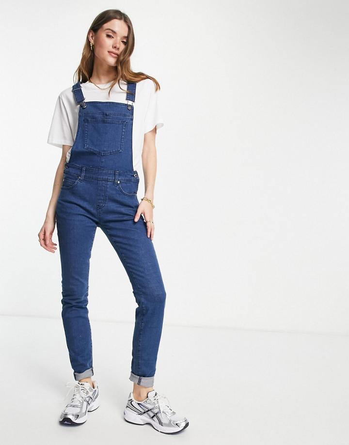 Dr Denim Ira Overalls In Blue
