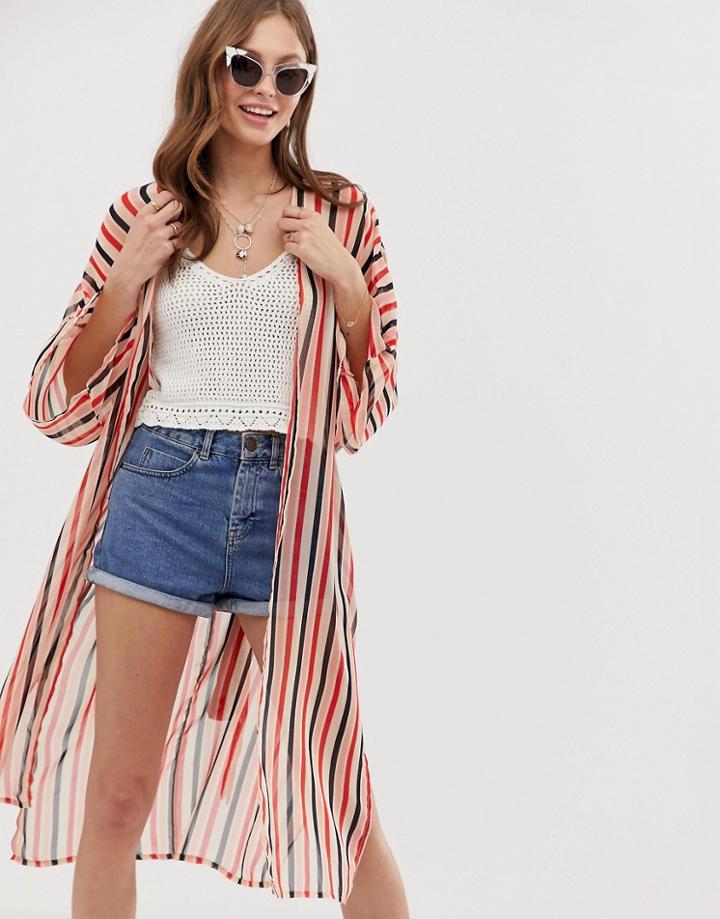 Y.a.s Stripe Caftan - Multi