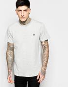 Fred Perry T-shirt With Polka Dot Print - Stone Marl