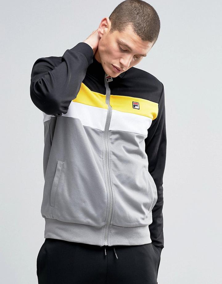 Fila Vintage Track Jacket - Gray