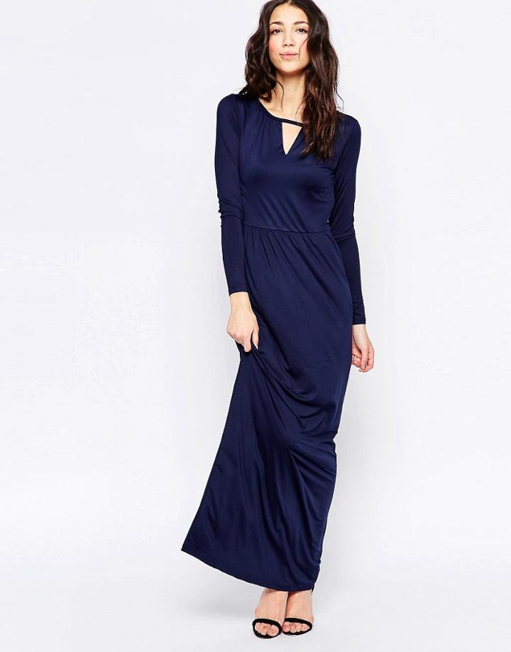 Sugarhill Boutique Celine Maxi Dress - Navy