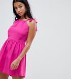 Vero Moda Petite Tie Shoulder Cami Dress - Pink