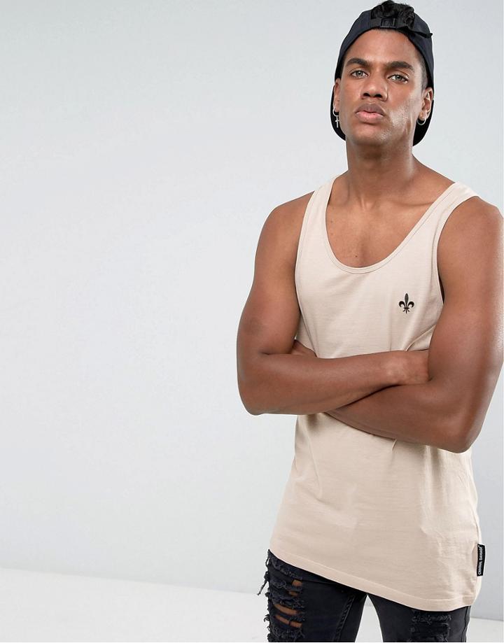 Criminal Damage Maverick Tank - Beige
