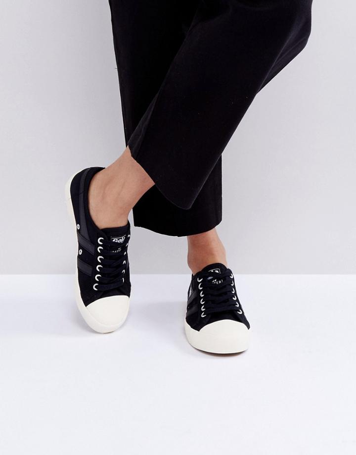 Gola Coaster Sneakers In Black - Black