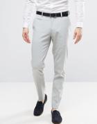 Asos Skinny Pant In Light Blue - Blue