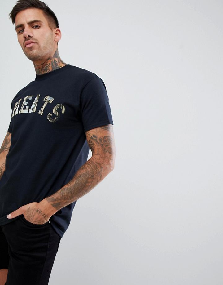 Cheats & Thieves Depicted Back Print T-shirt - Black