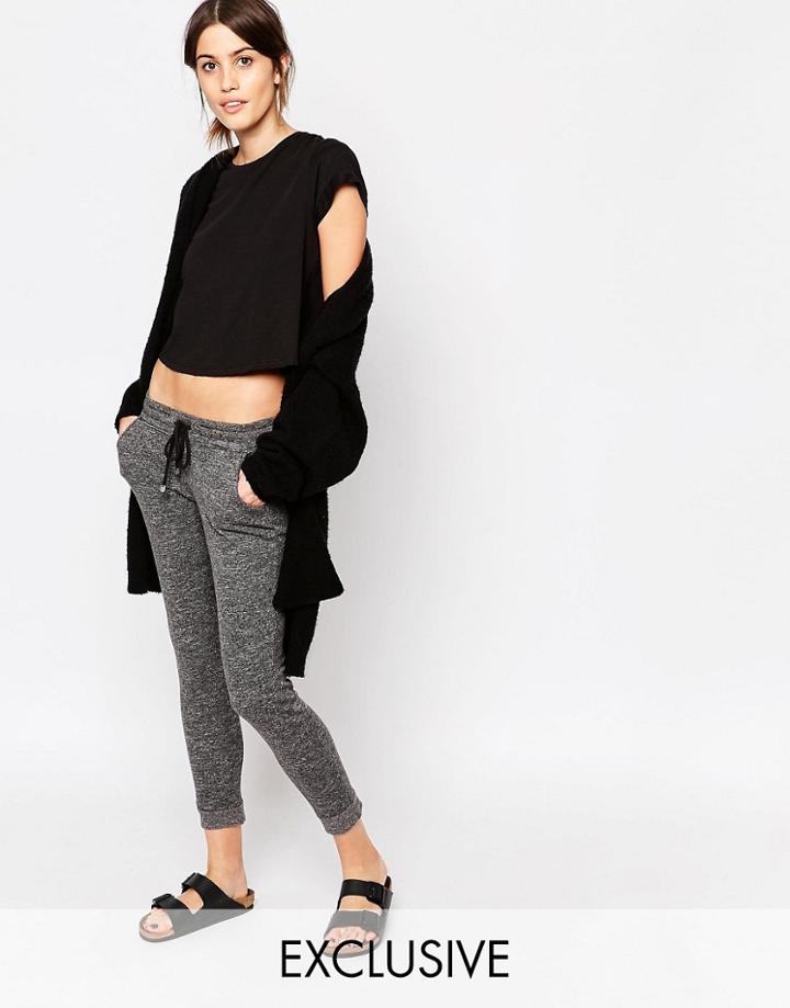 Nocozo Knitted Joggers - Gray