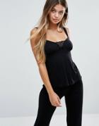 Pour Moi Romance Cami - Black