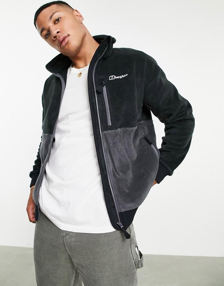 Berghaus Retrorise Jacket In Black/gray