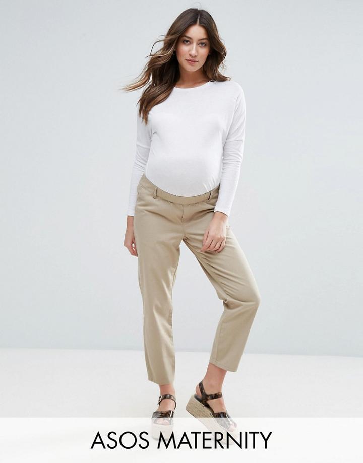 Asos Maternity Chino Pant - Beige