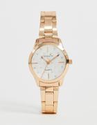 Eternity Ladies Swarovski Set Watch In Rose Gold-pink