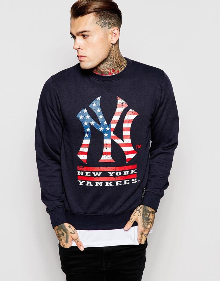 Majestic Yankees Sweatshirt - Navy