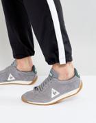 Le Coq Sportif Quartz Perforate Nubuck Sneakers In Gray 1720088 - Gray