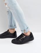 Luke 1977 Hill Pump Zip Sneakers In Black - Black