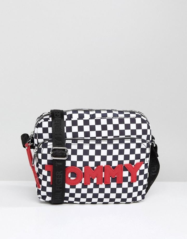 Tommy Hilfiger Logo Nylon Cross Body Bag - Multi