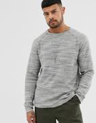 Jack & Jones Originals Lightweight Knitwear - Gray