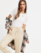 Brave Souln Valerie Ribbed T-shirt-white