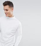 Noak T-shirt With Turtleneck And Long Sleeves - White