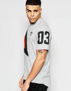 Adidas Originals T-shirt With Number Print Aj7830 - Gray