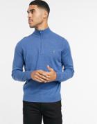 Farah Redchurch Half Zip Sweater-blues