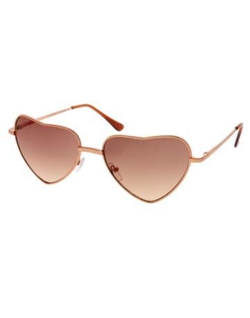 Asos Heart Shape Sunglasses