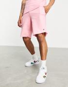 Champion Small Logo Shorts In Pink