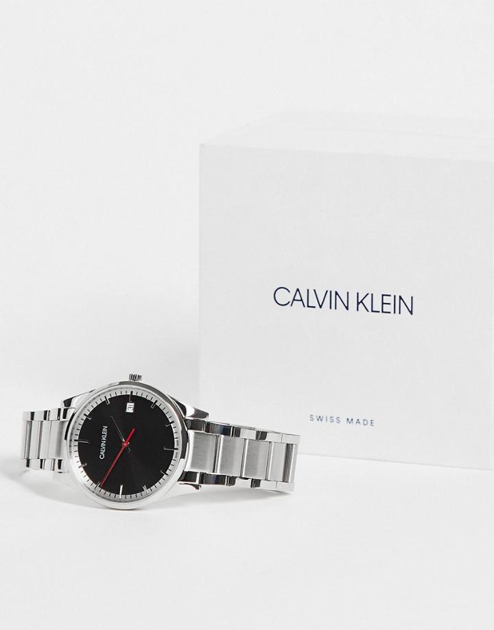Calvin Klein Bracelet Strap Watch With Black Dial