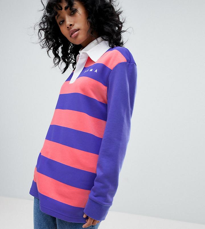 Puma Exclusive To Asos Striped Rugby Jersey - Multi